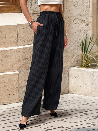 DEBORAH | CASUAL PLEATED TROUSERS