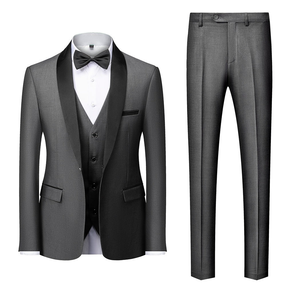 AMERY | ENSEMBLE DE TUXEDO DE MARIÉ À REVERS