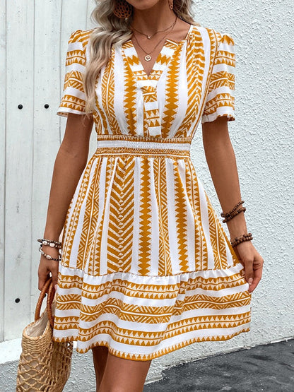 JOAN | BOHO V-NECK DRESS