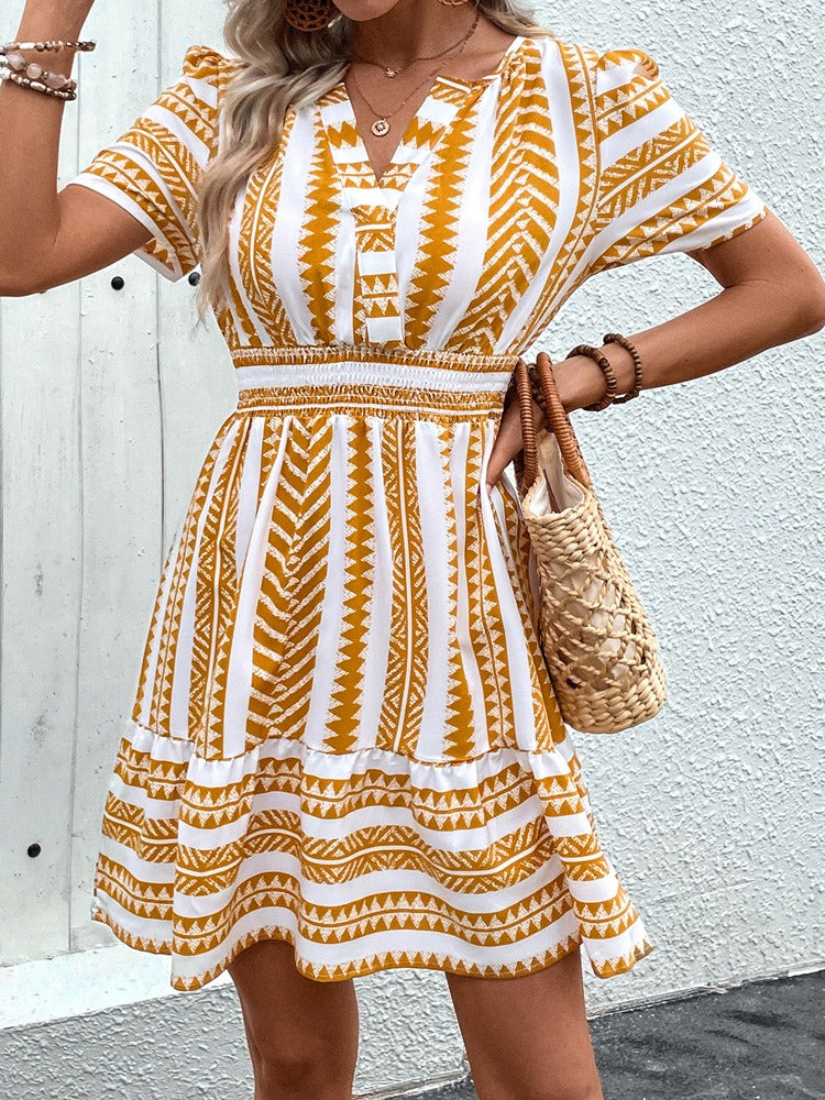 JOAN | BOHO V-NECK DRESS