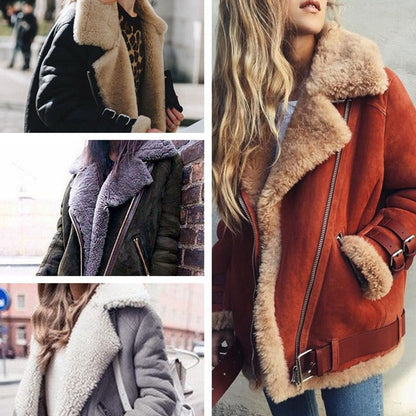 BRI | CASHMERE LAMB FUR COAT