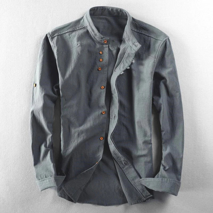 MINIMALIST LINEN SHIRT RÉMY-SINCLAIRE