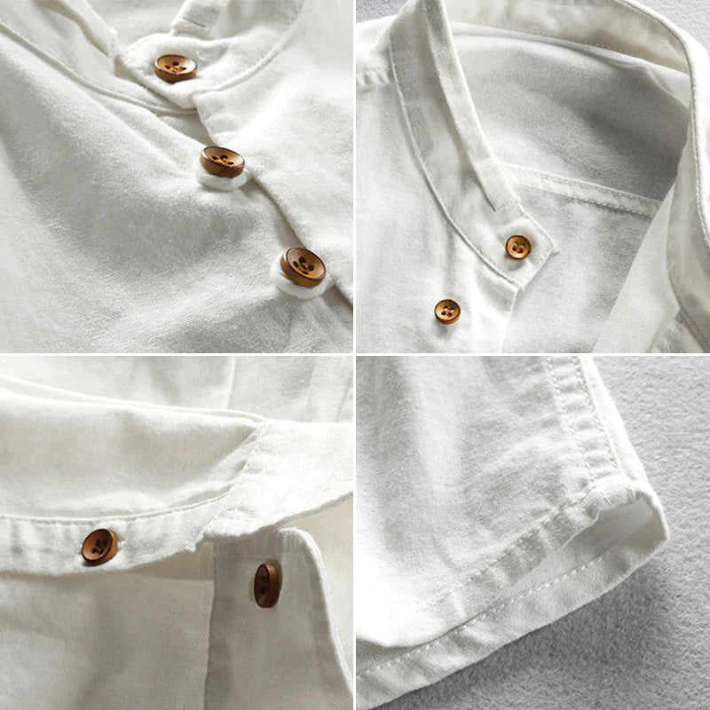 MINIMALIST LINEN SHIRT RÉMY-SINCLAIRE