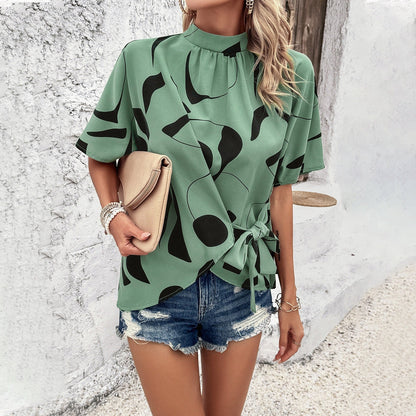 CASUAL SHORT-SLEEVE TOP NINA