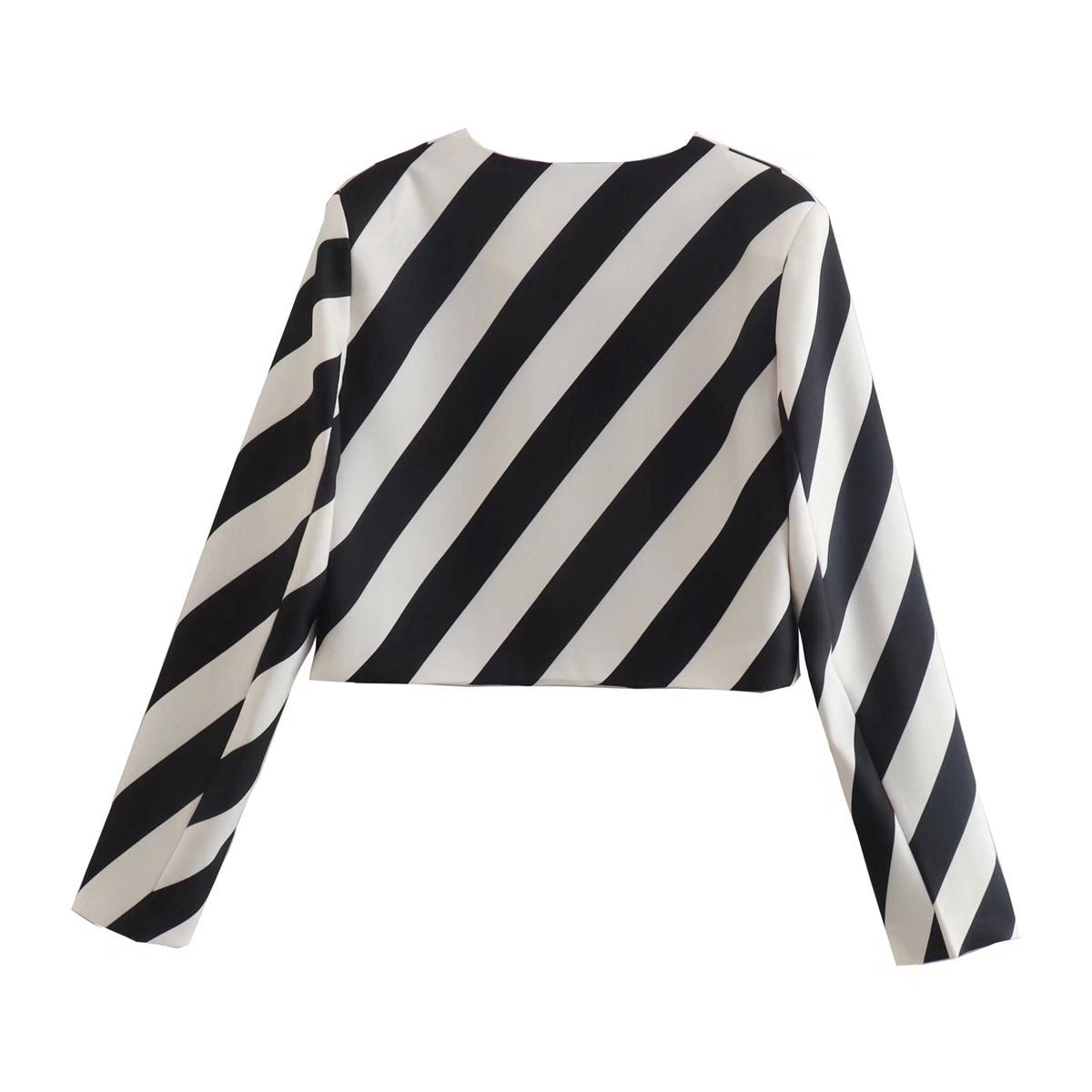 BROOK | SHORT STRIPED CARDIGAN