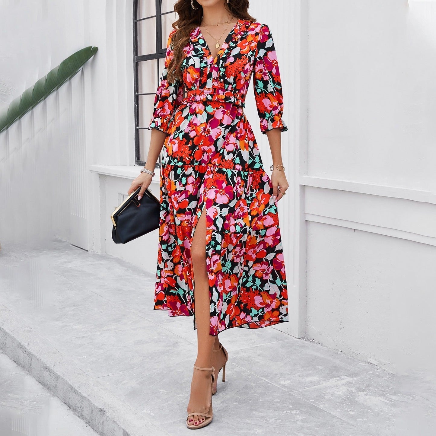 WOMEN'S SUMMER PRINTED DRESS