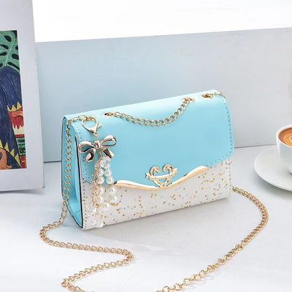 FLORA | SKY SEQUIN BAG