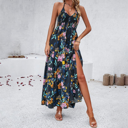 PRINTED SPRING DRESS