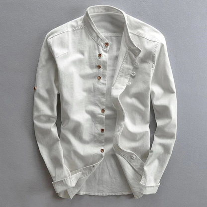 MINIMALIST LINEN SHIRT RÉMY-SINCLAIRE