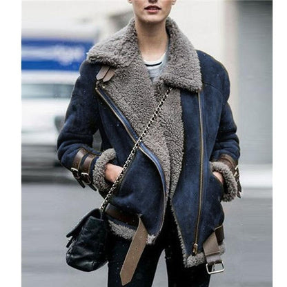 BRI | CASHMERE LAMB FUR COAT