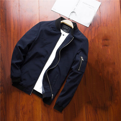 BRY | MEN'S STREETWEAR ZIPPER JACKET