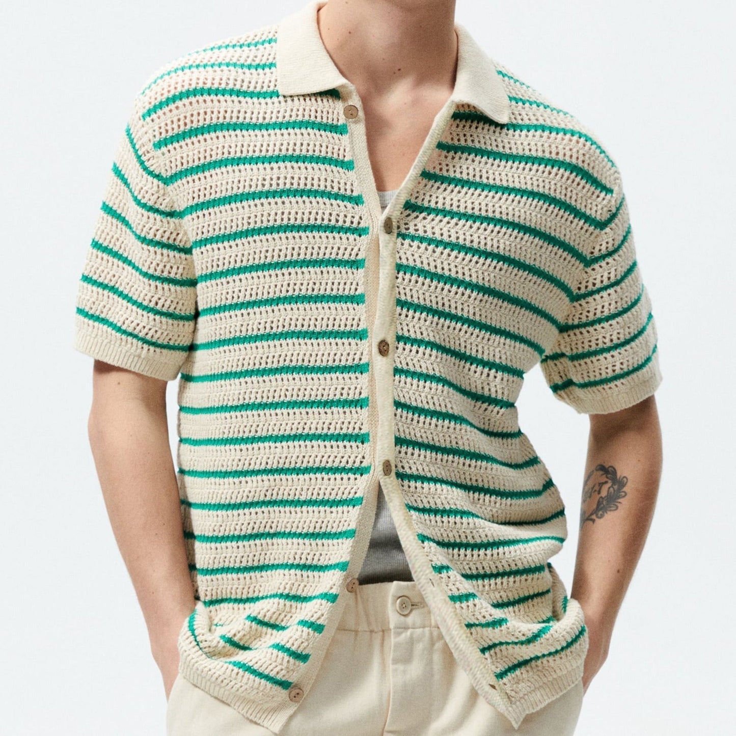 ARLO | KNITTED WOOL SHIRT