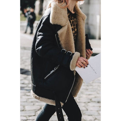 BRI | CASHMERE LAMB FUR COAT