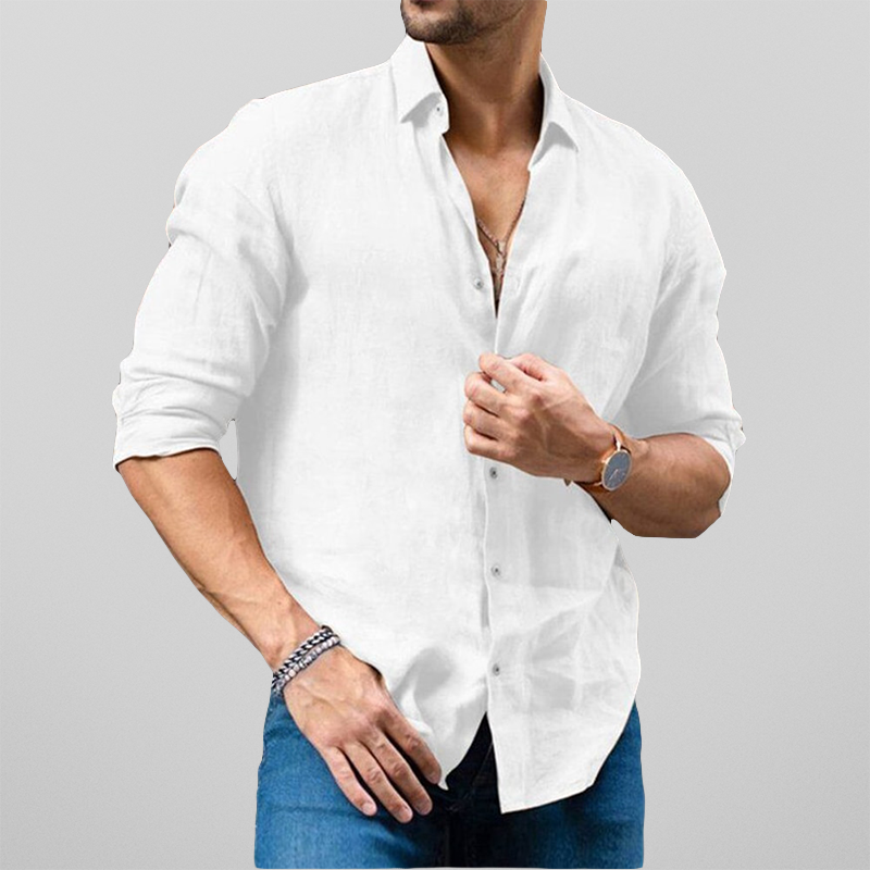 TOM HARDING TIMELESS LINEN SHIRT