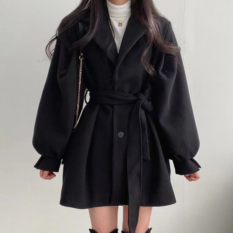 BRYCE | WOOL LACE COAT