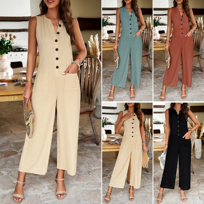 TITA PURE COLOR JUMPSUIT