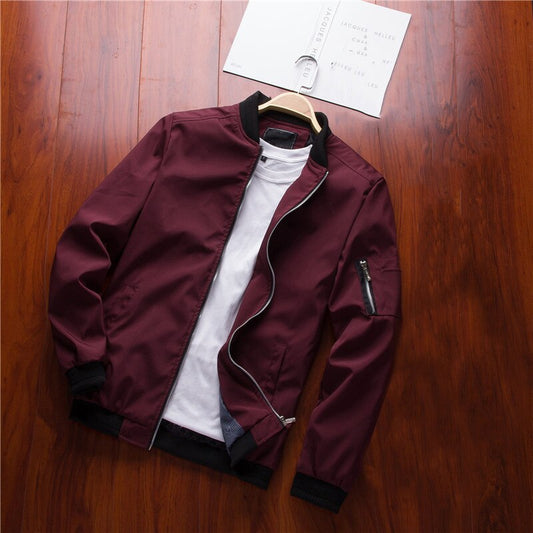 BRY | MEN'S STREETWEAR ZIPPER JACKET