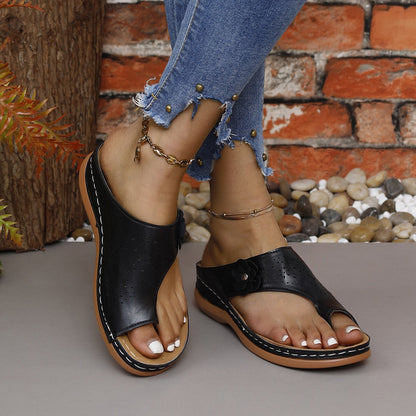 CUT-OUT SANDALS