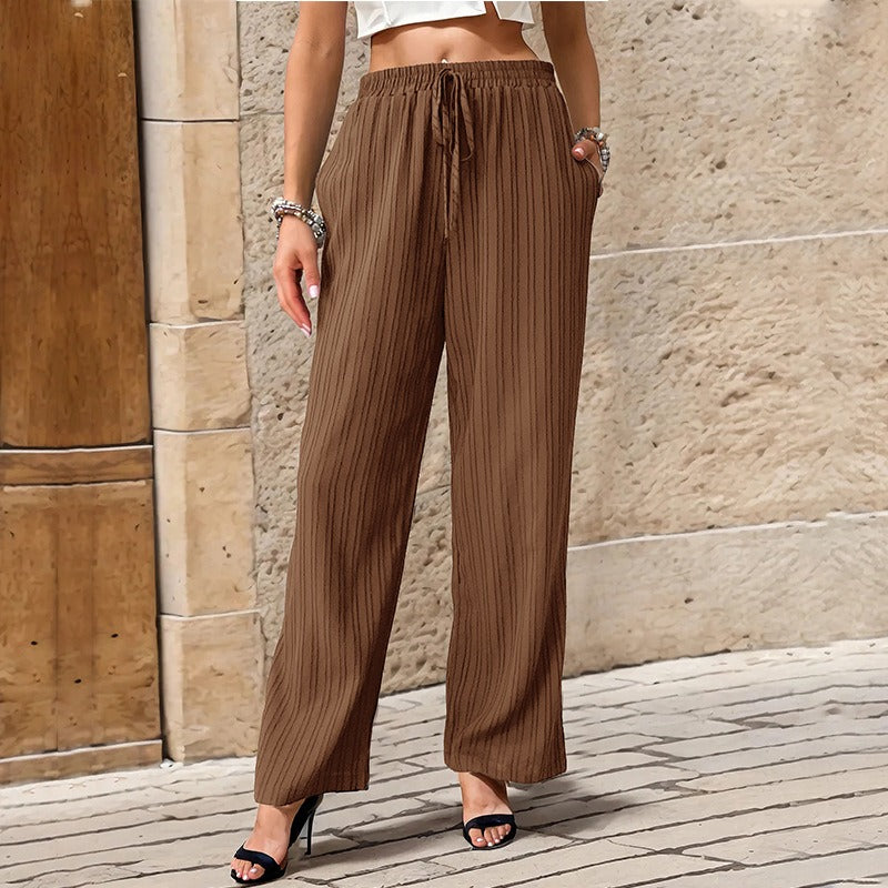 DEBORAH | CASUAL PLEATED TROUSERS