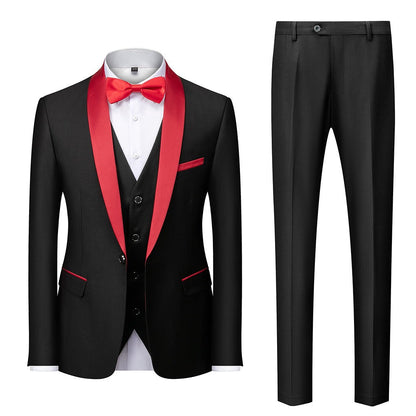 AMERY | ENSEMBLE DE TUXEDO DE MARIÉ À REVERS