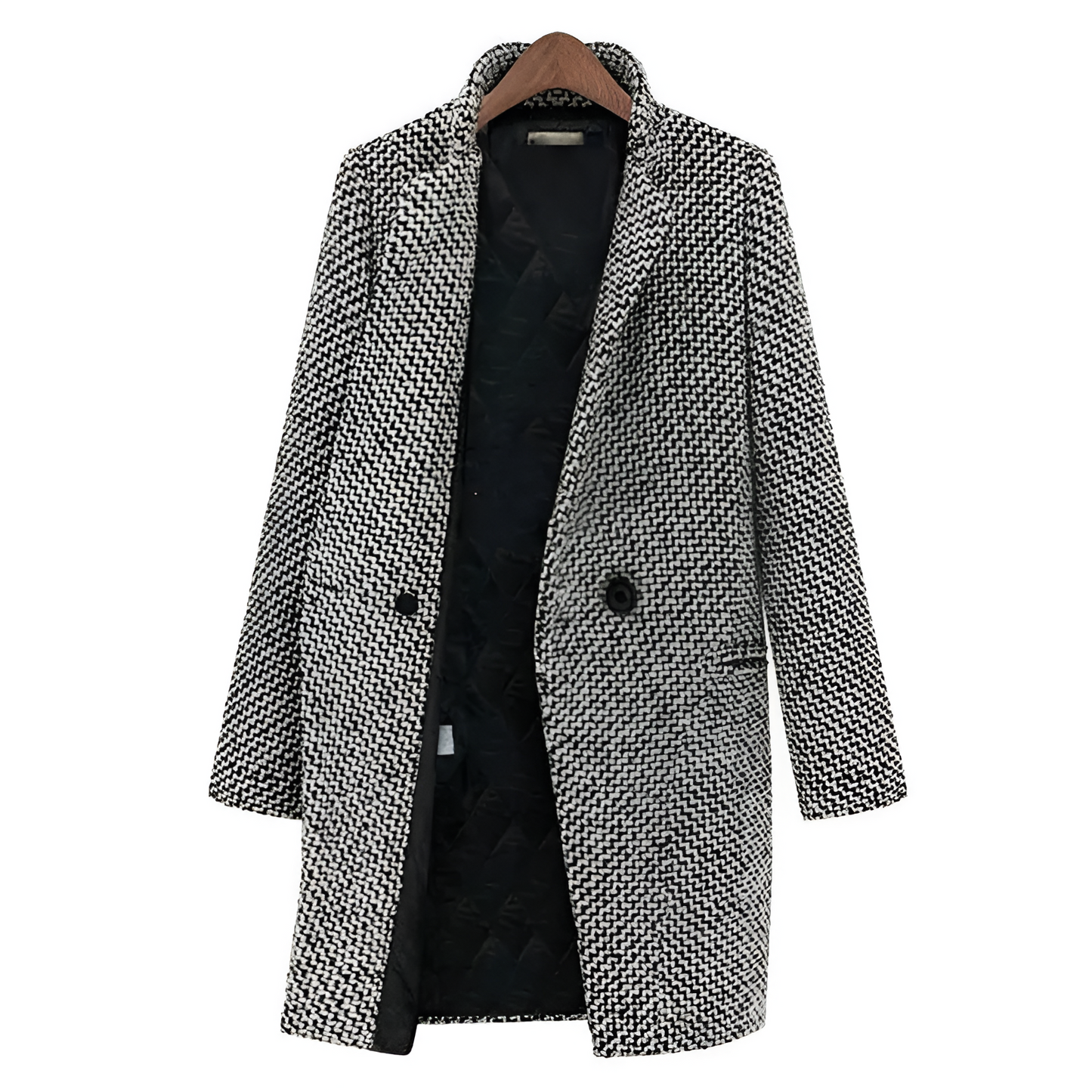 CHESKA | LONGUE VESTE MANTEAU EN LAINE