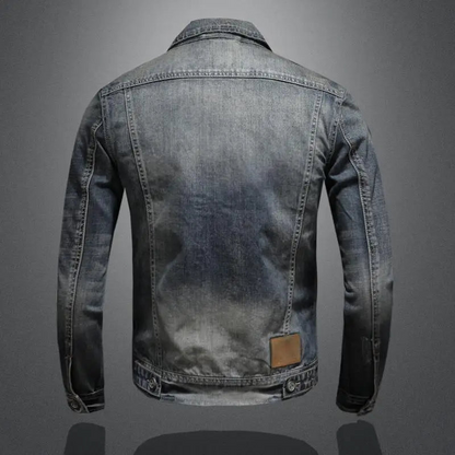 HUGO | ZIPPED DENIM JACKET