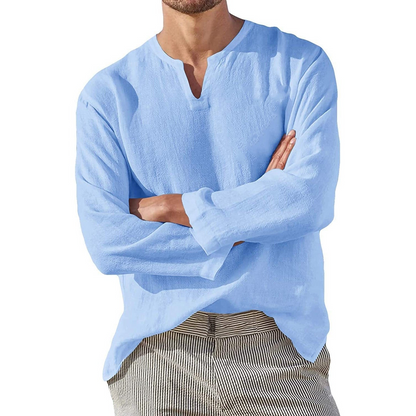 ALESSIO RELAXED LINEN SHIRT