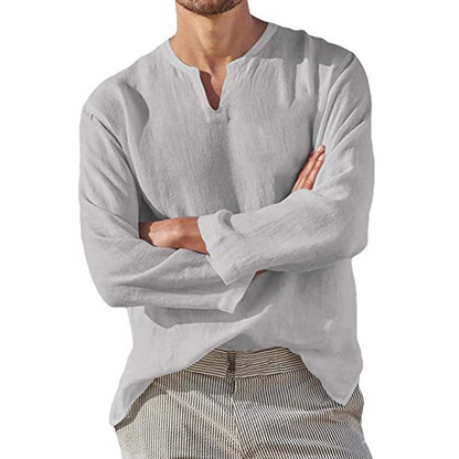 ALESSIO RELAXED LINEN SHIRT