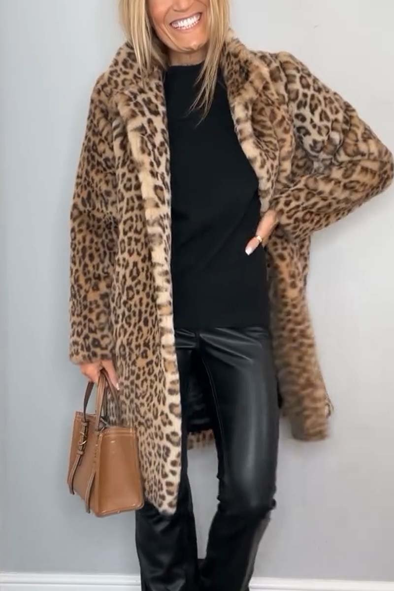 DAISY - LEOPARD PRINT COAT