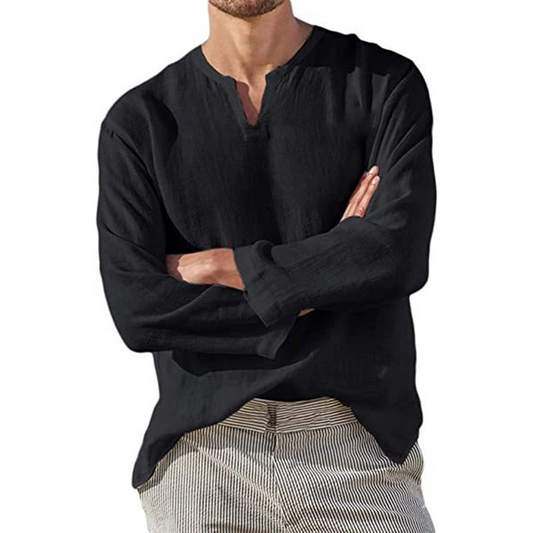 ALESSIO RELAXED LINEN SHIRT