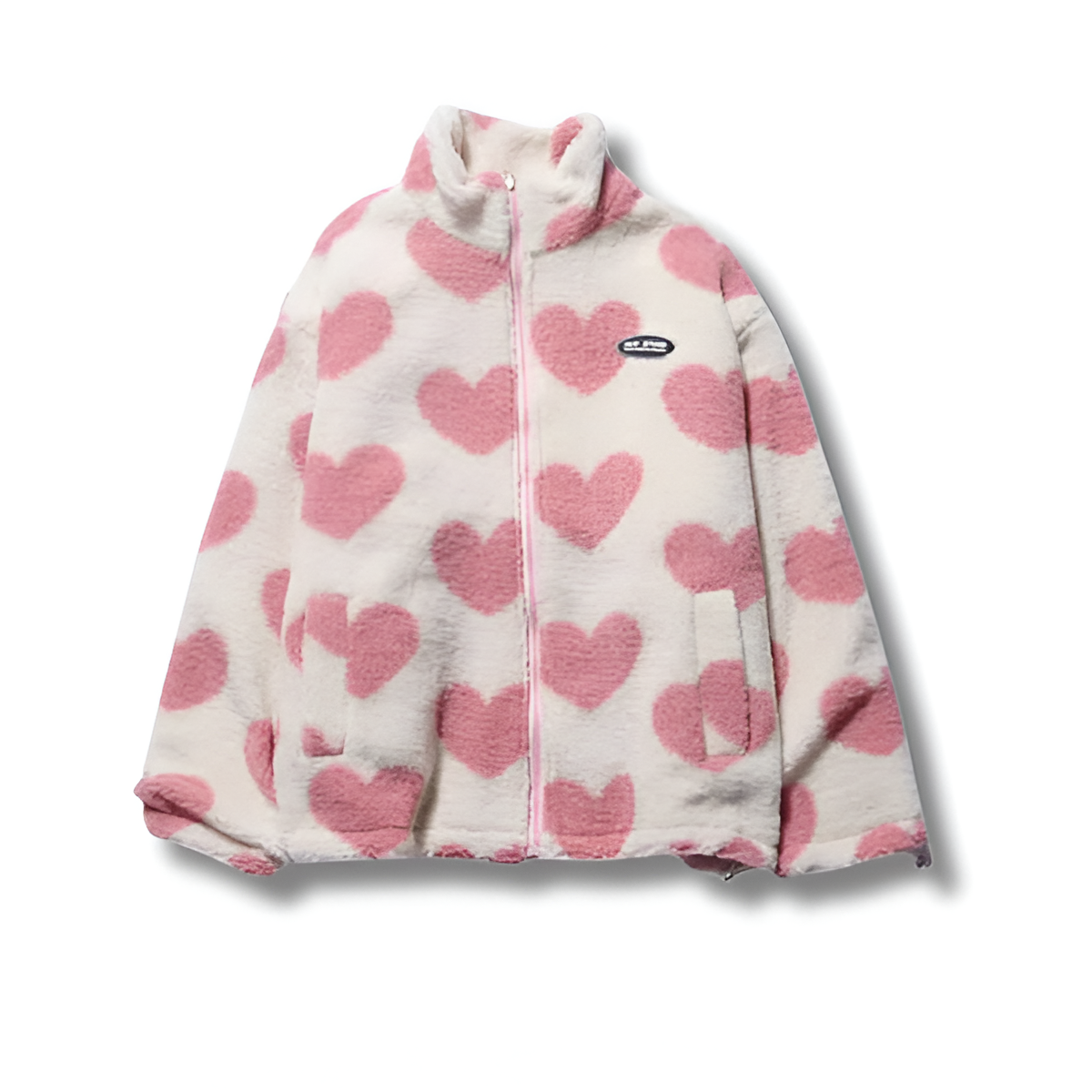 BACIODELUXE™️ - DOUBLE-SIDED HEART COAT - UNIQUE COLLECTION